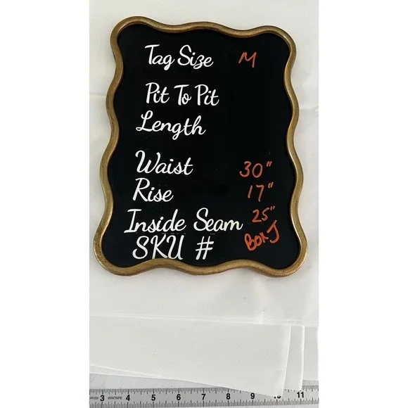 Free People Beach Size M Wide Leg Cream Paloma Slouchy Raw Hem Relax Pants - Picture 13 of 13